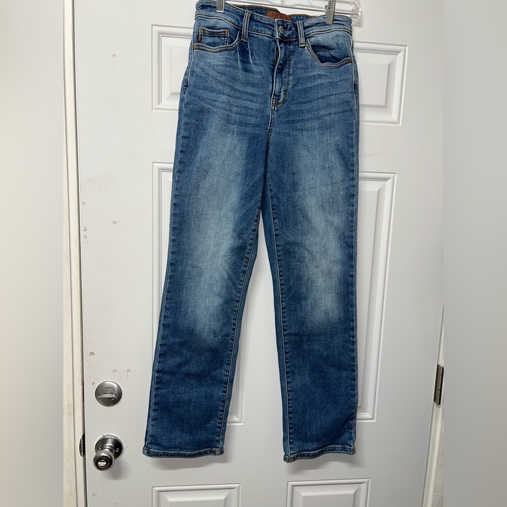 Judy Blue straight fit thermal jeans size 7/28